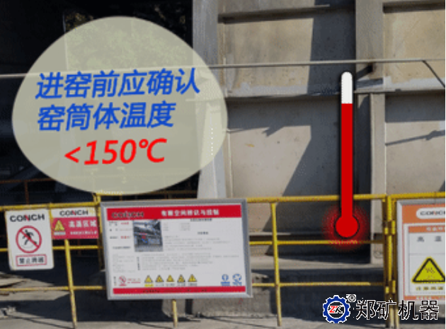 筒體溫度低于150℃