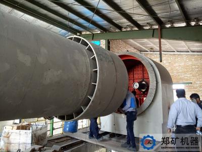 伊朗CCPC回轉窯和冷卻機設備